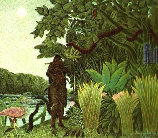 Henri Rousseau ormtjuserskan